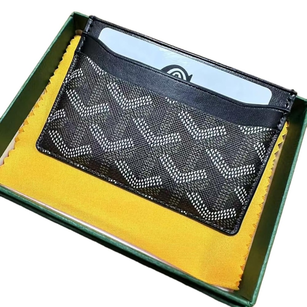 Goyard Black Card Holder